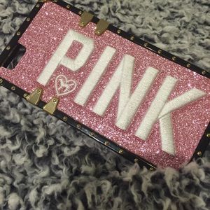VS Pink Sparkly Trunk Phone Case